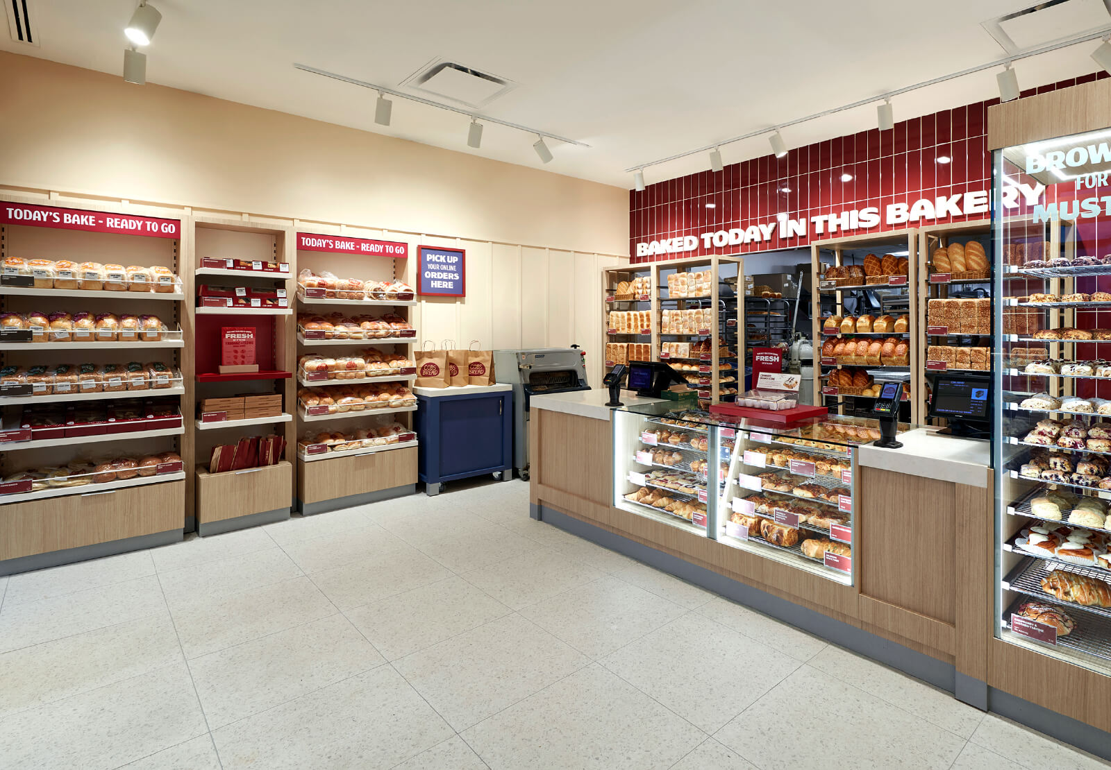COBS Bread bakery interior