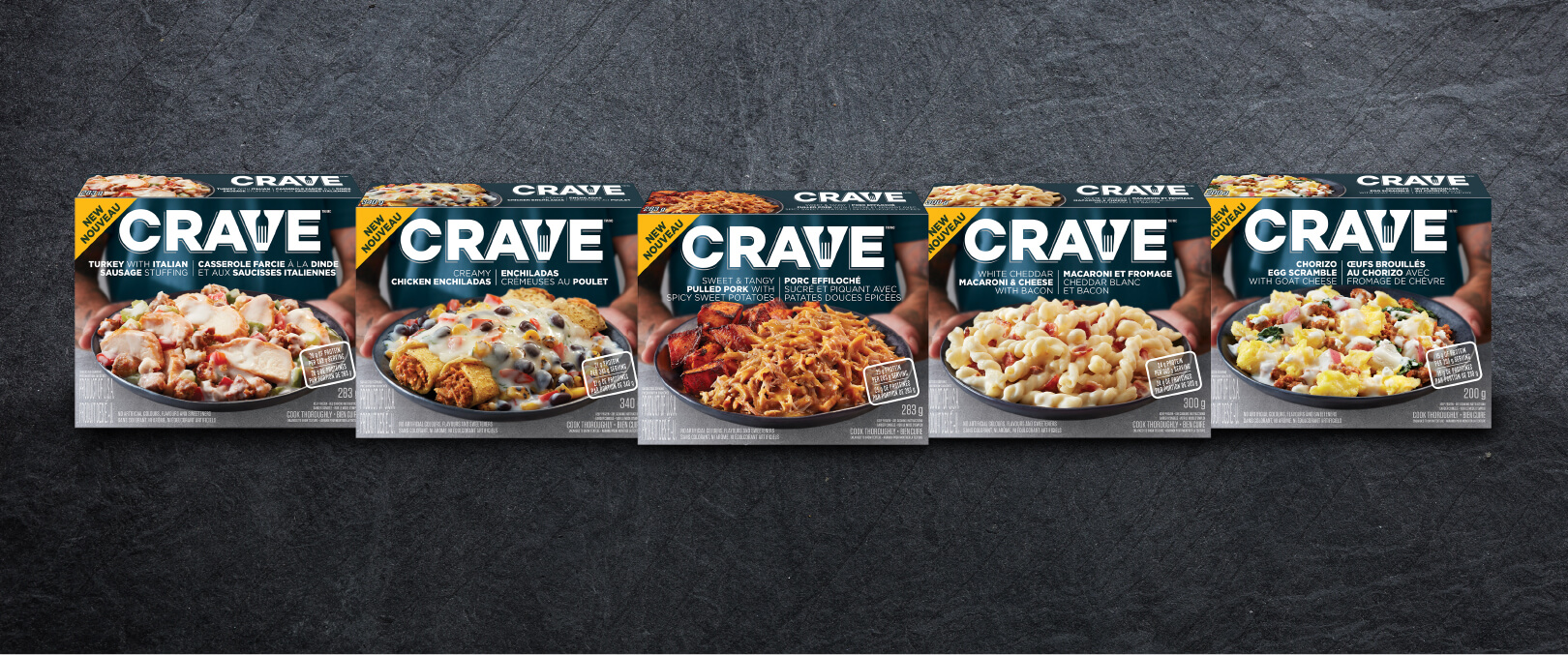 Crave packaging