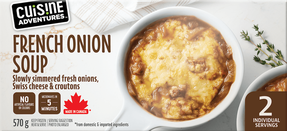 French Onion Soup packaging
