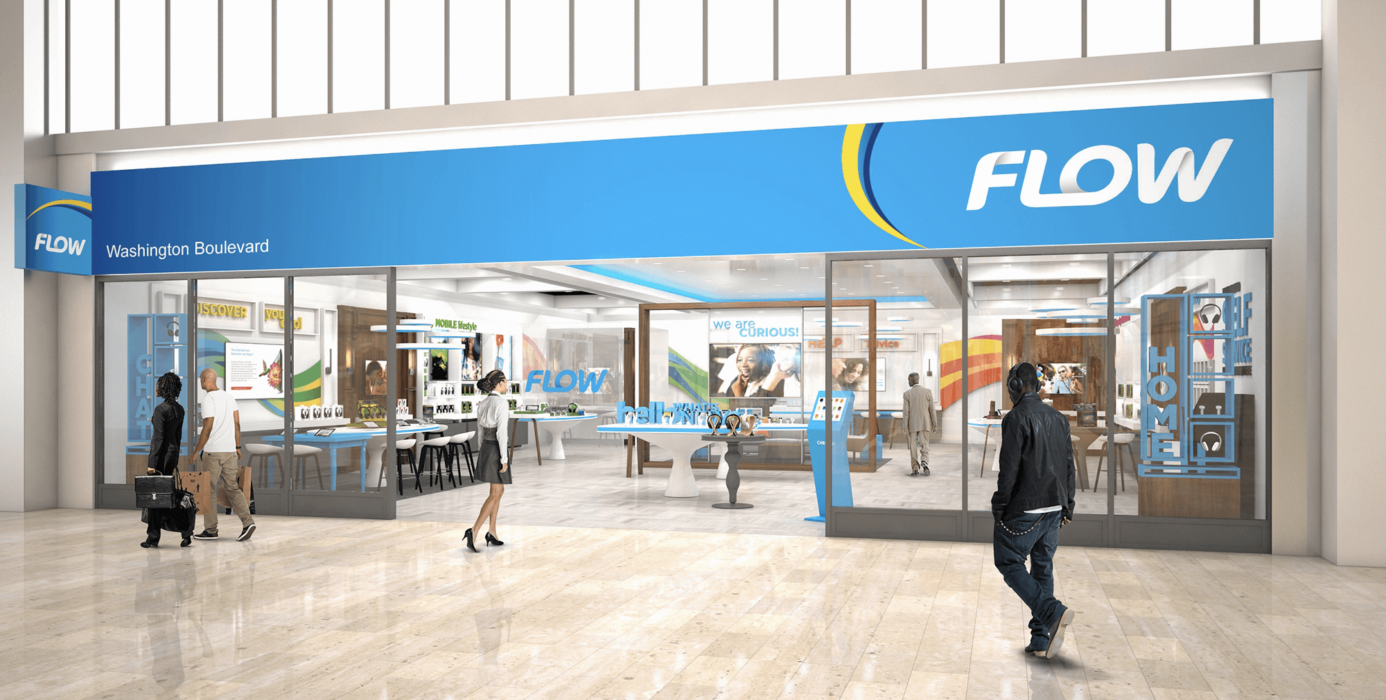 Flow store exterior