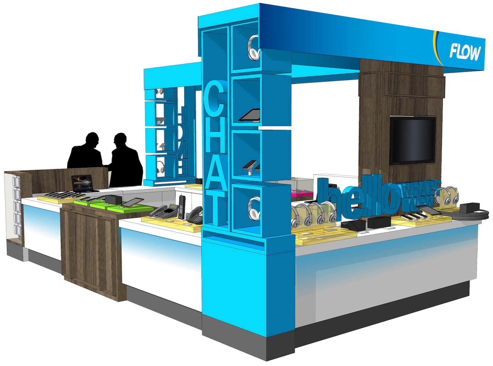 Flow store kiosk