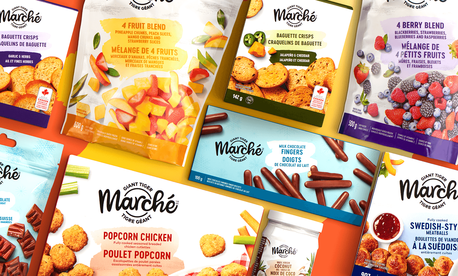 Giant Tiger Marché packaging range