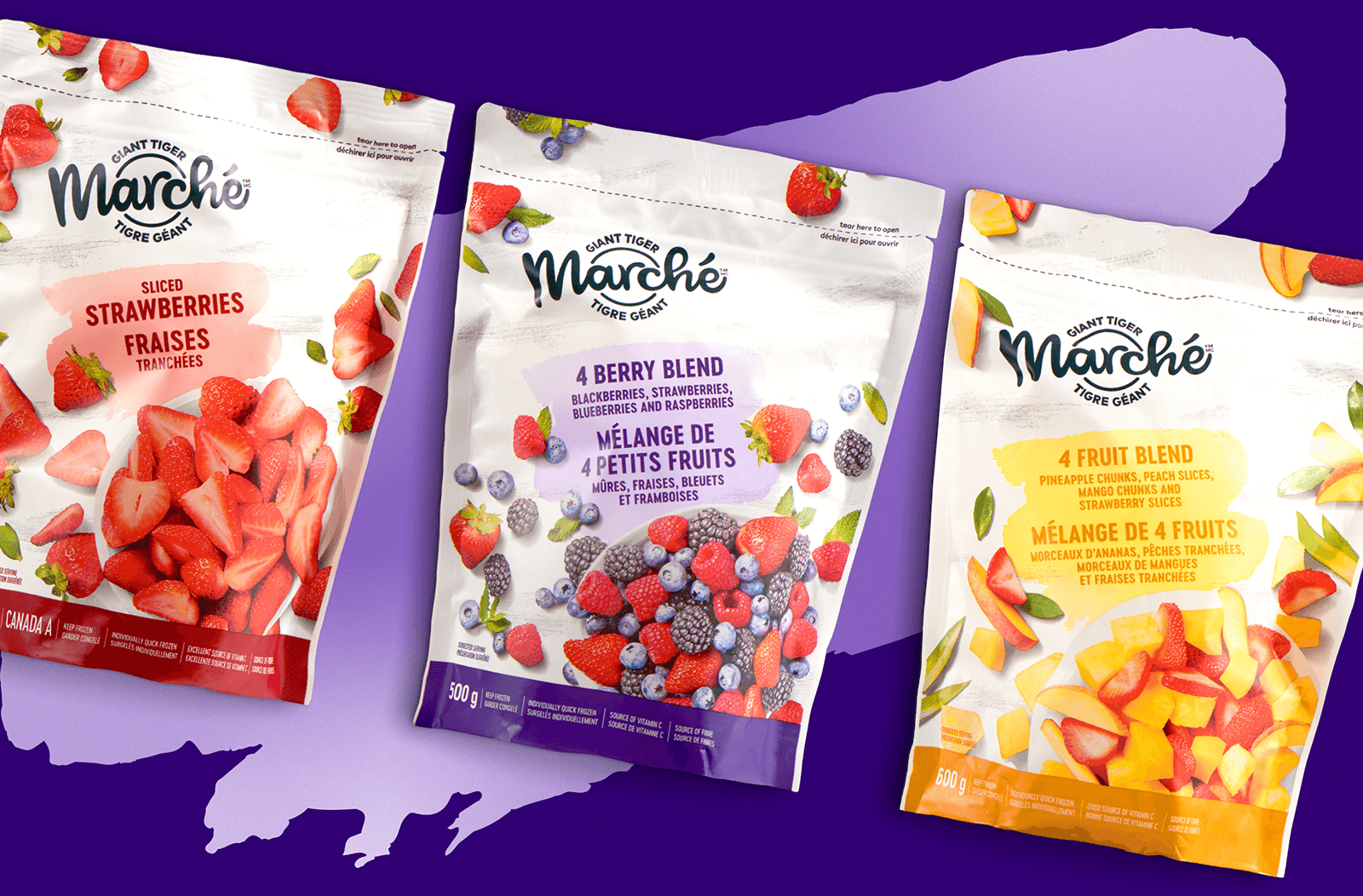 Giant Tiger Marché brand identity