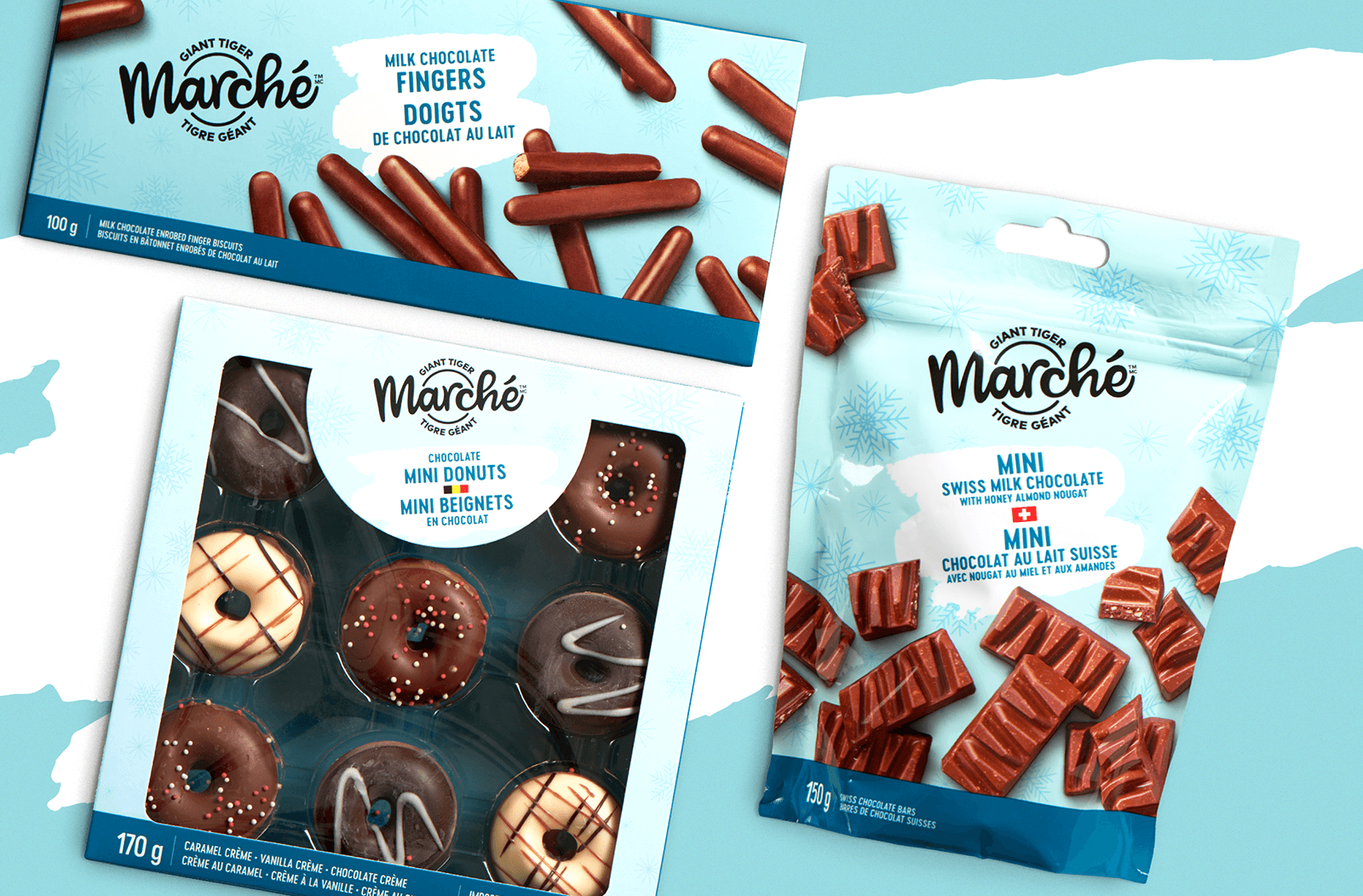 Giant Tiger Marché products on shelf