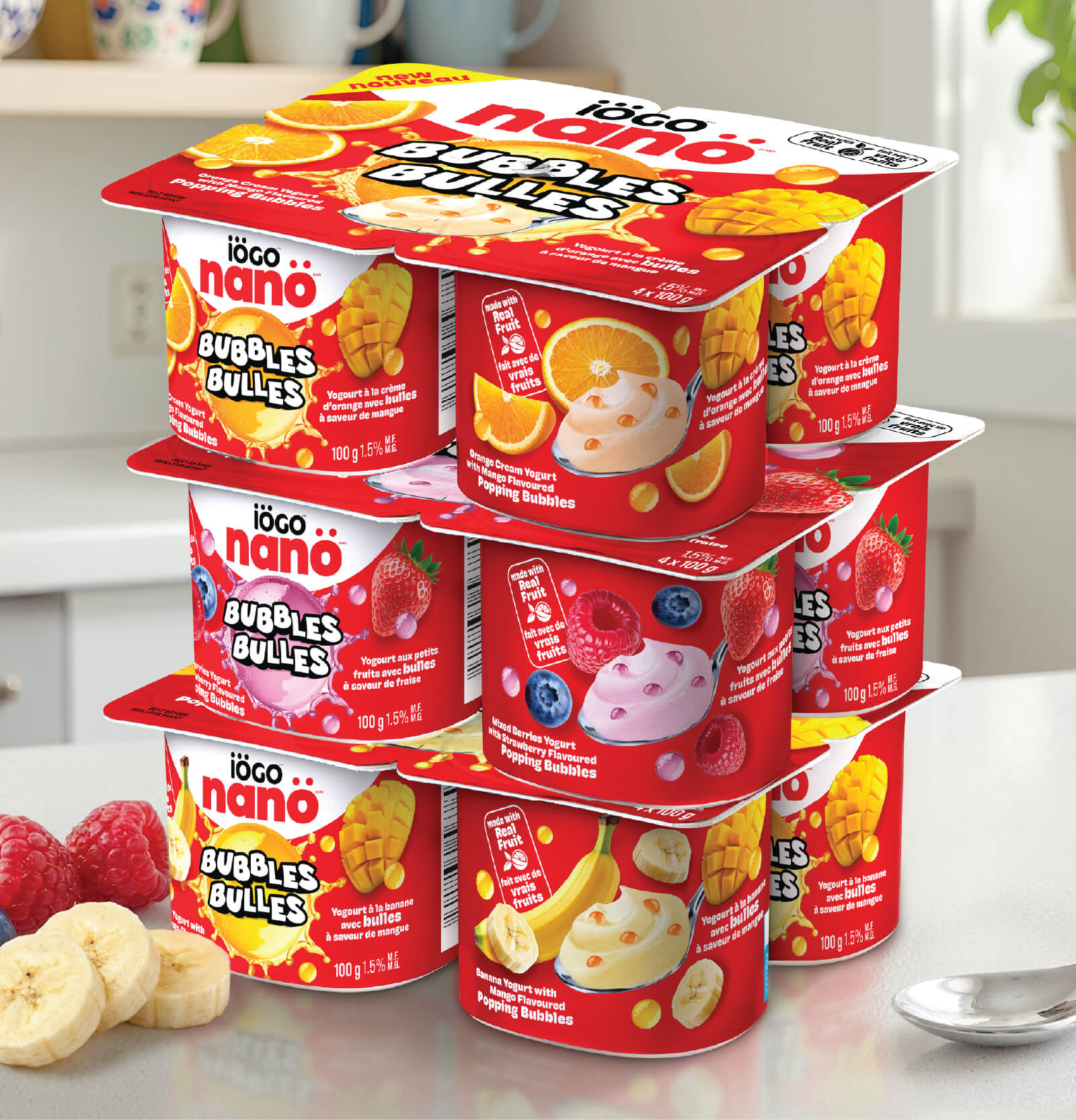 iÖGO Nanö Bubbles 4-pack
