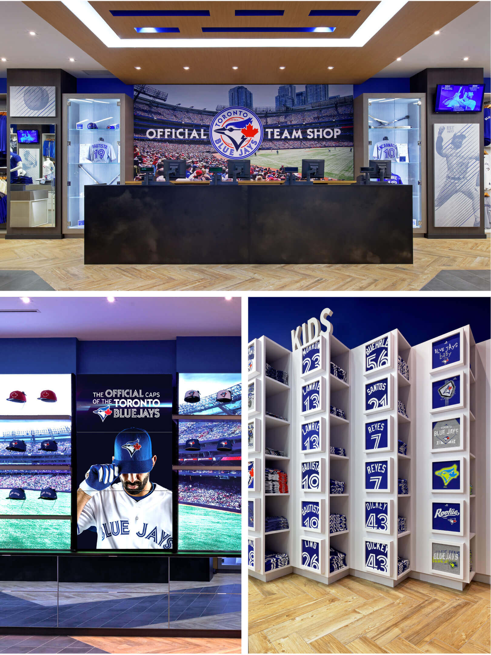Blue Jays store interior