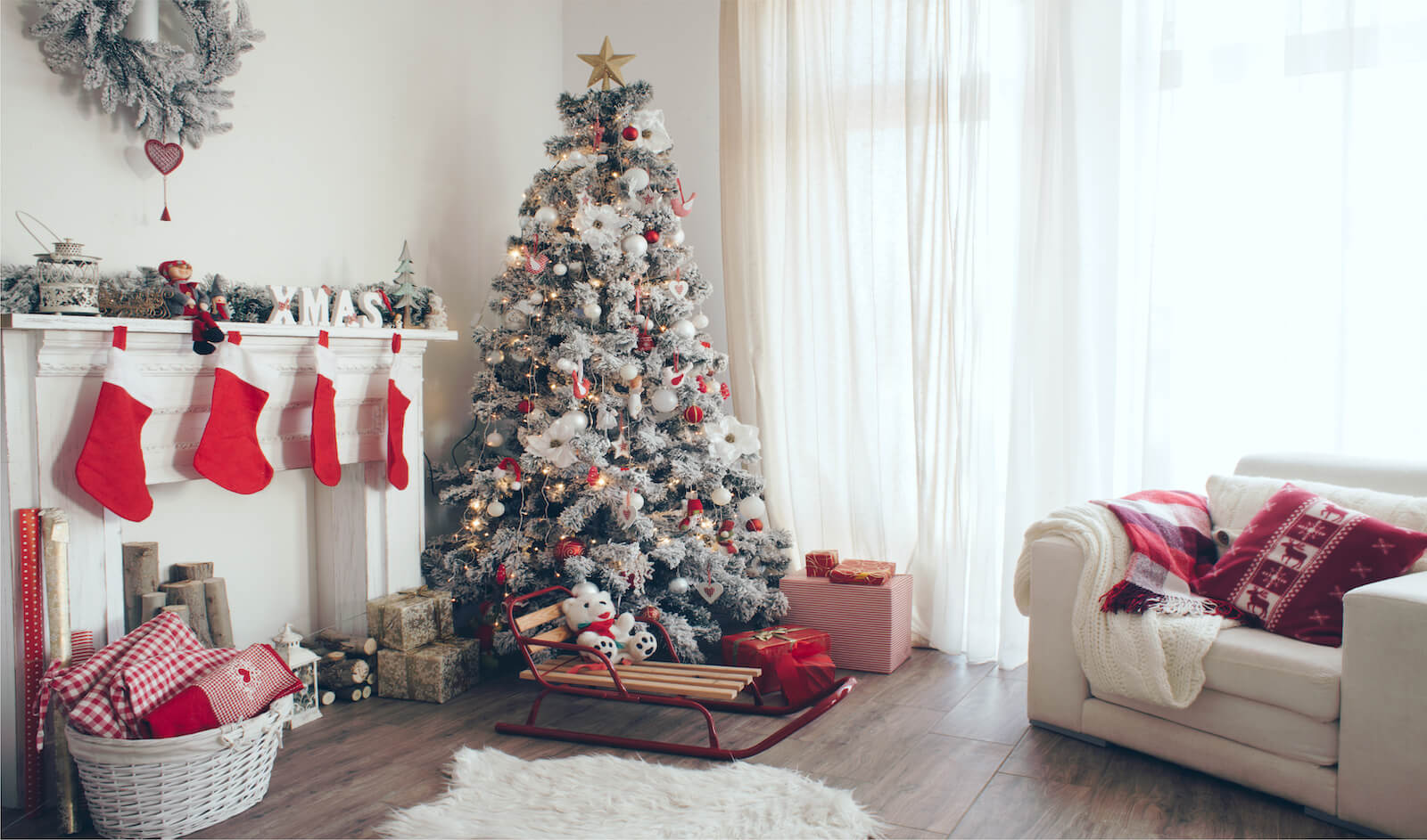 Jillian Harris holiday room