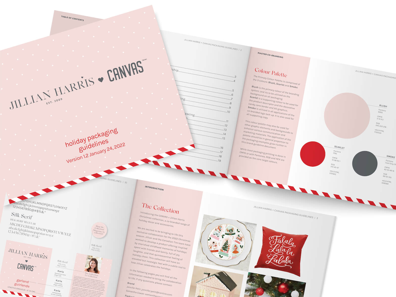 Jillian Harris holiday cards