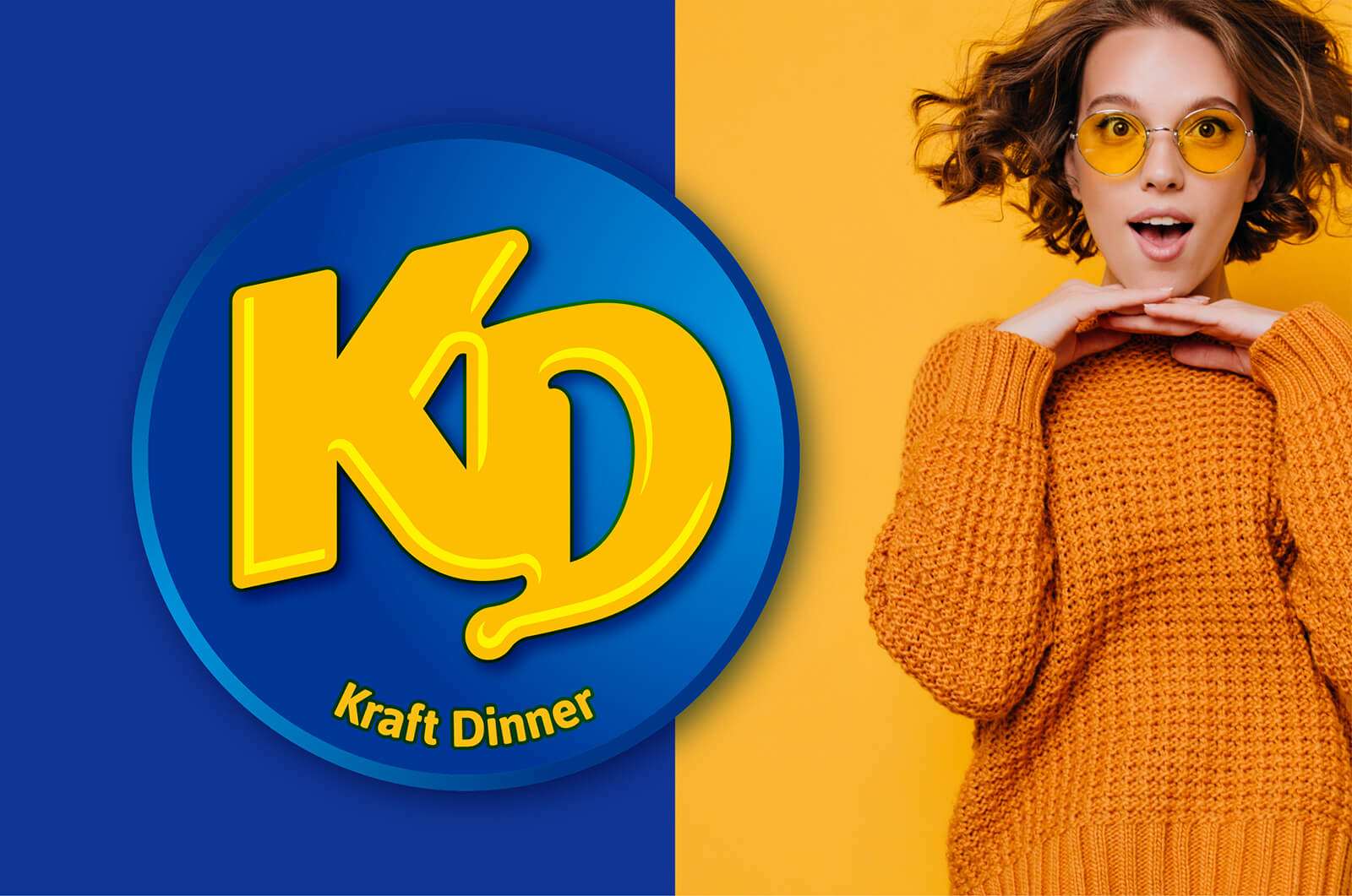 Kraft Dinner packaging