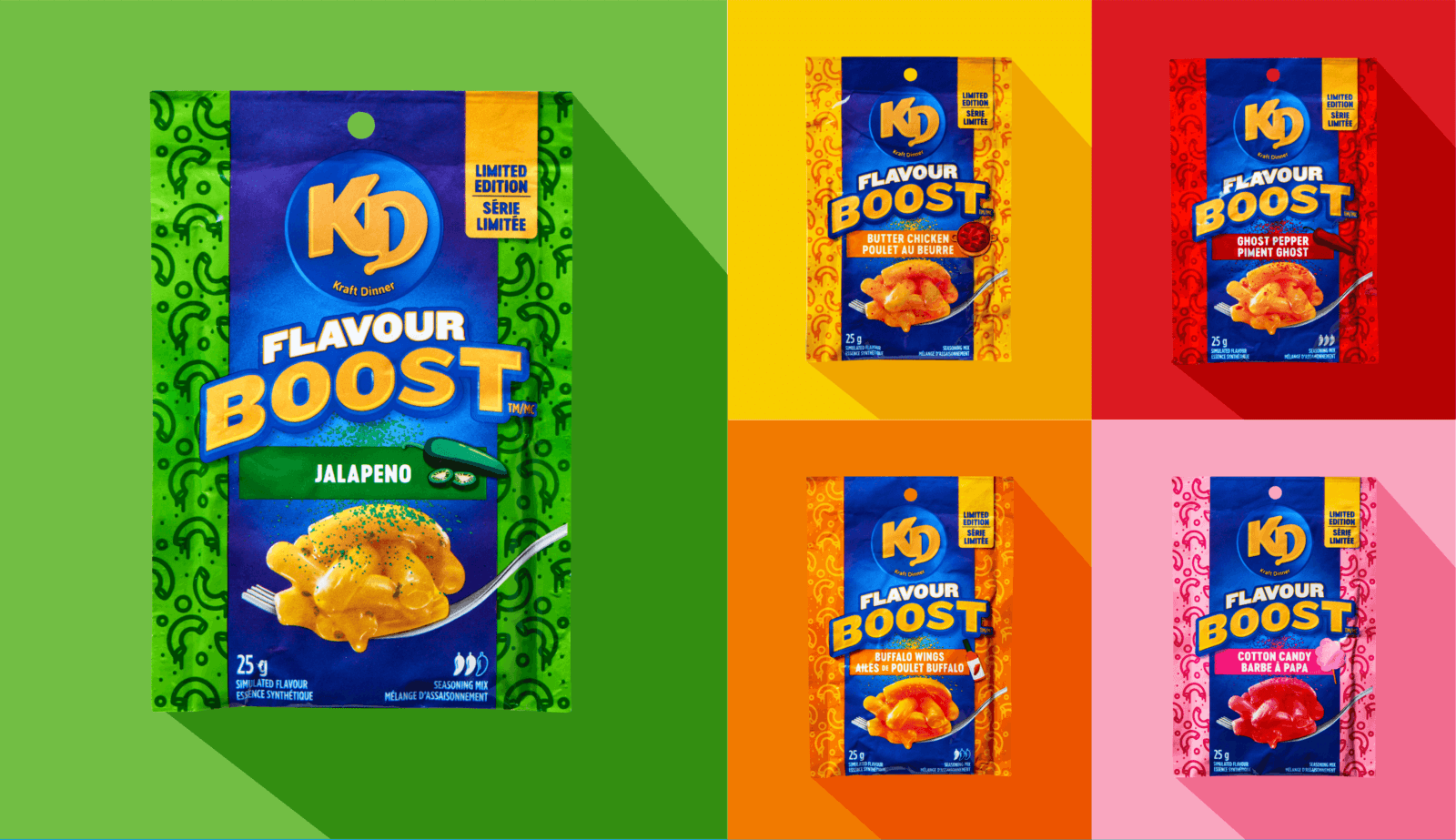 Kraft Dinner snack cups