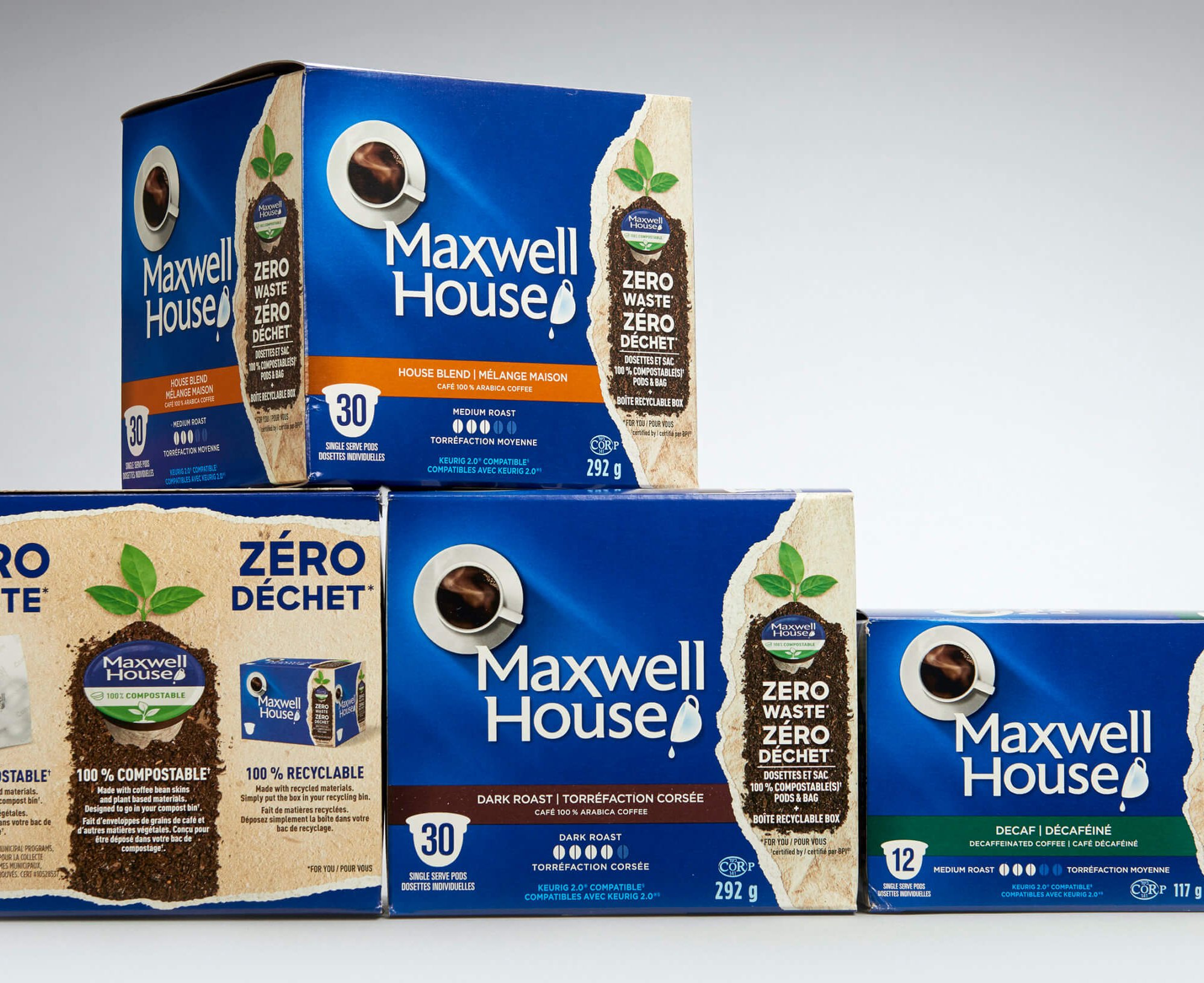 Maxwell House zero-waste packaging