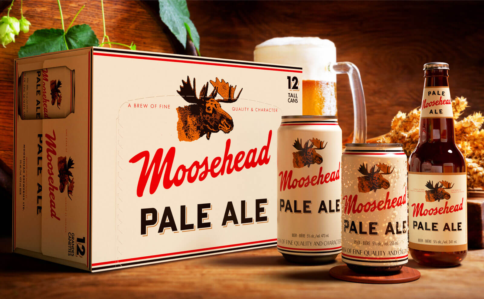Moosehead Pale Ale vintage
