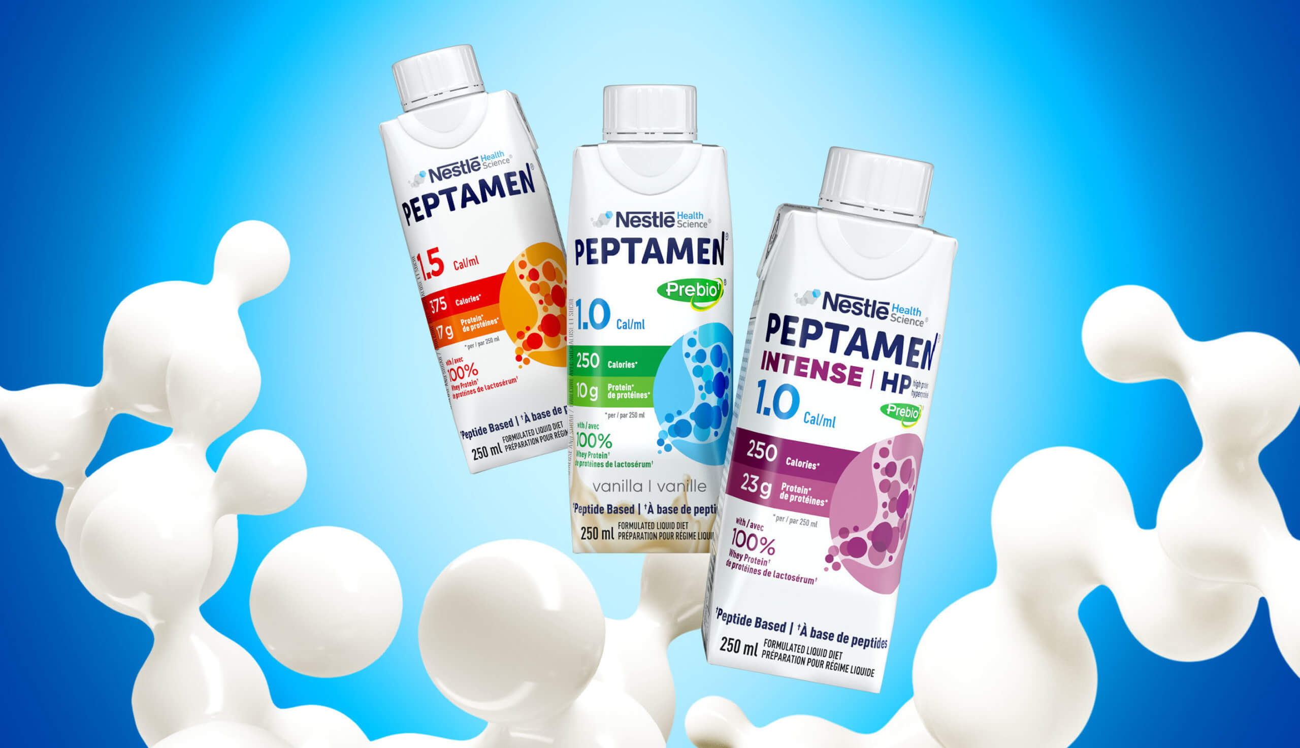 Nestlé Peptamen packaging