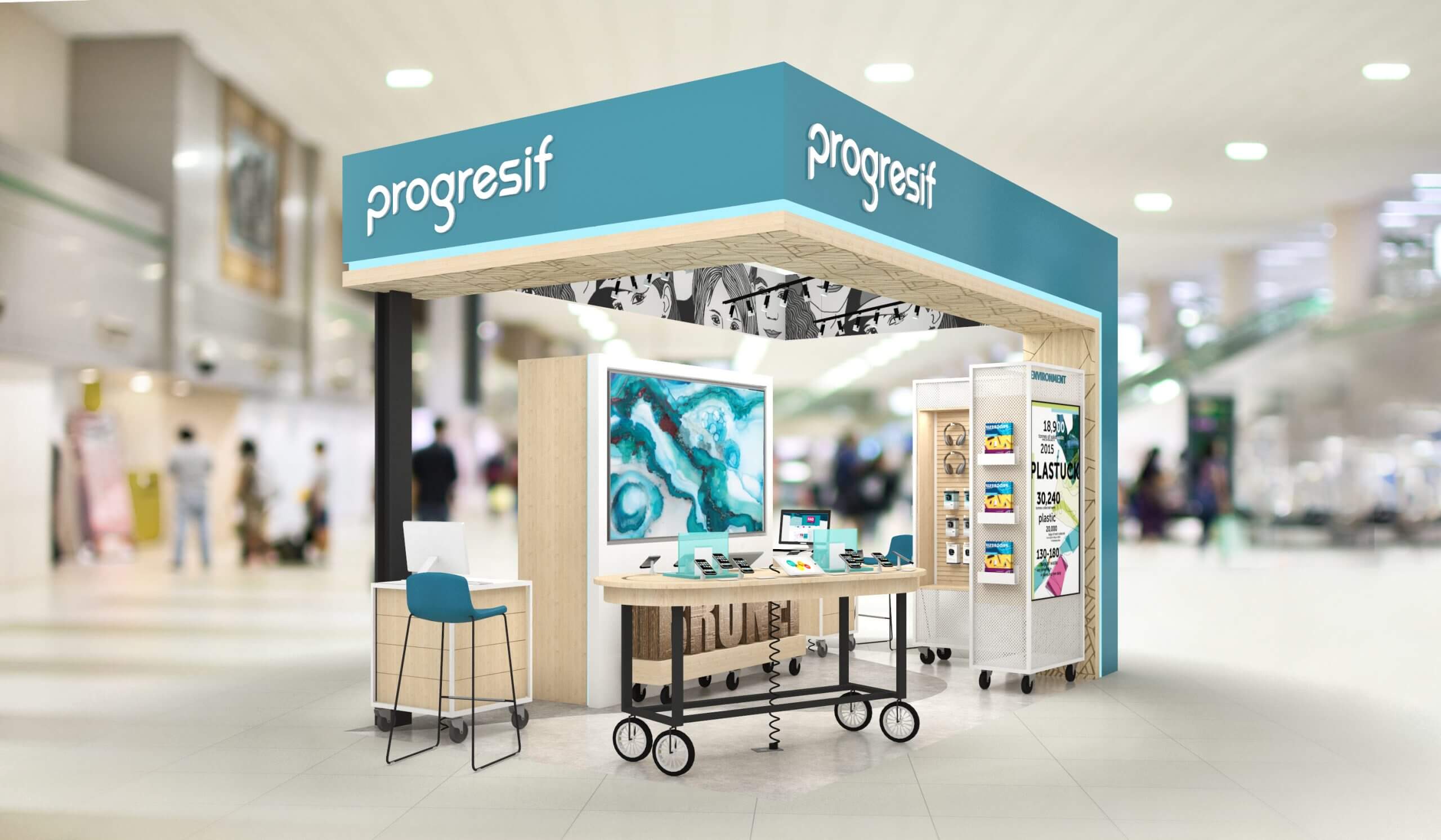 Progresif pop-up