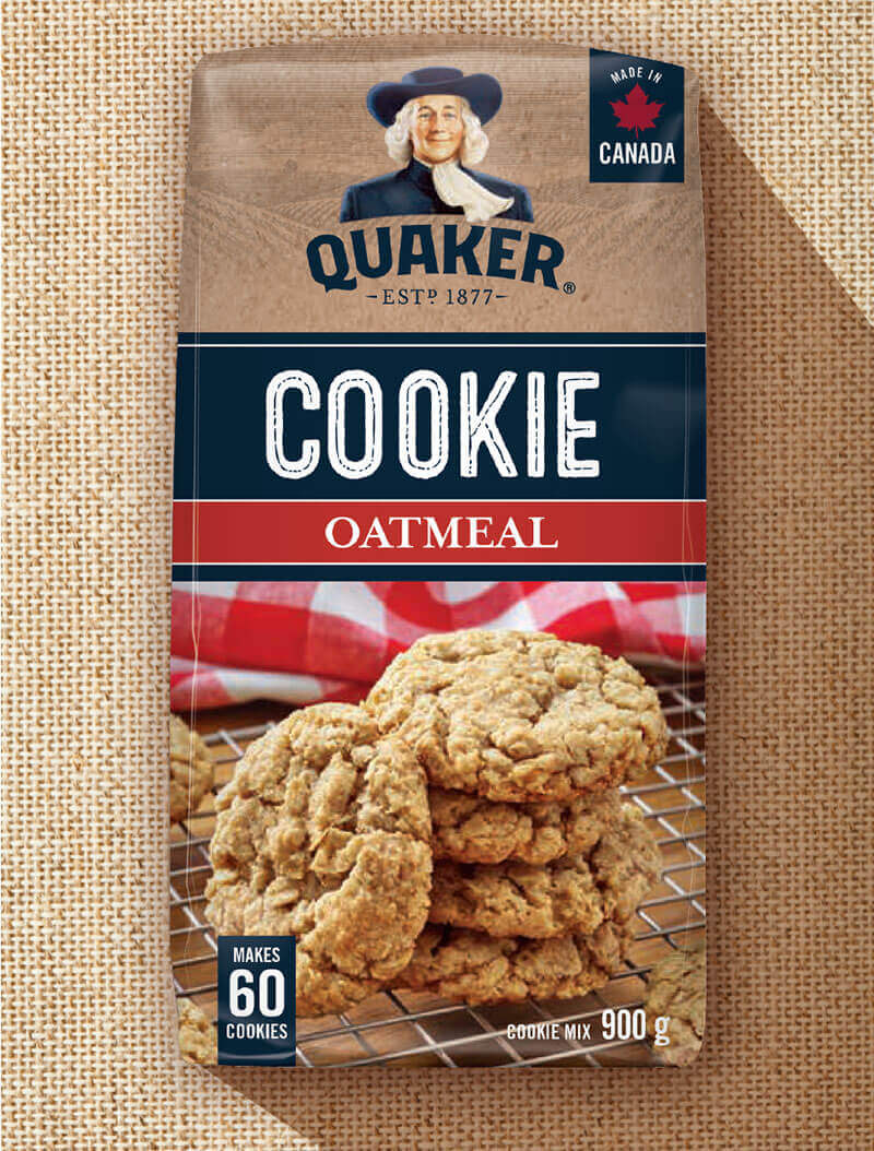 Quaker oatmeal cookie mix