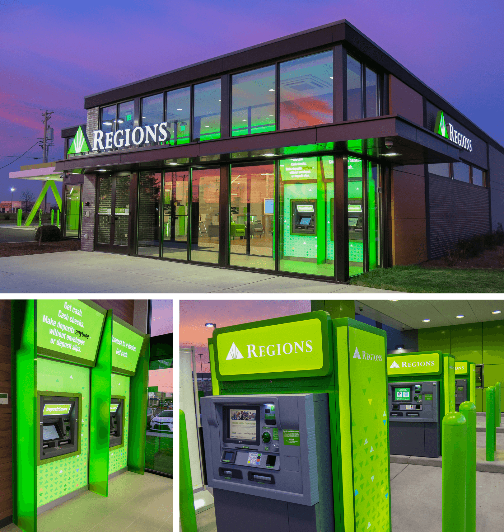 Regions Bank branch design