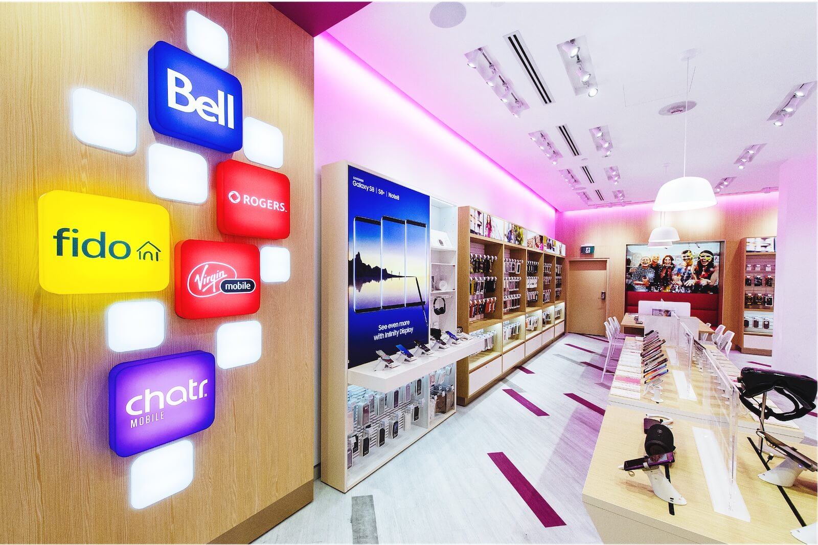 TBooth wireless storefront