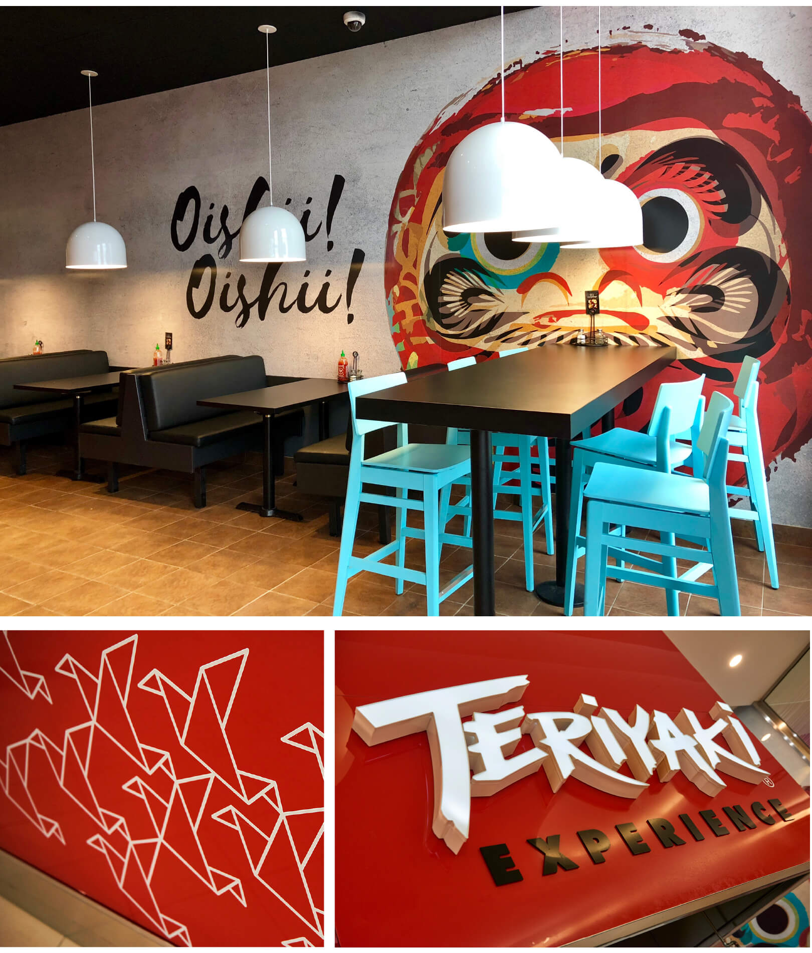 Teriyaki Experience interior and details