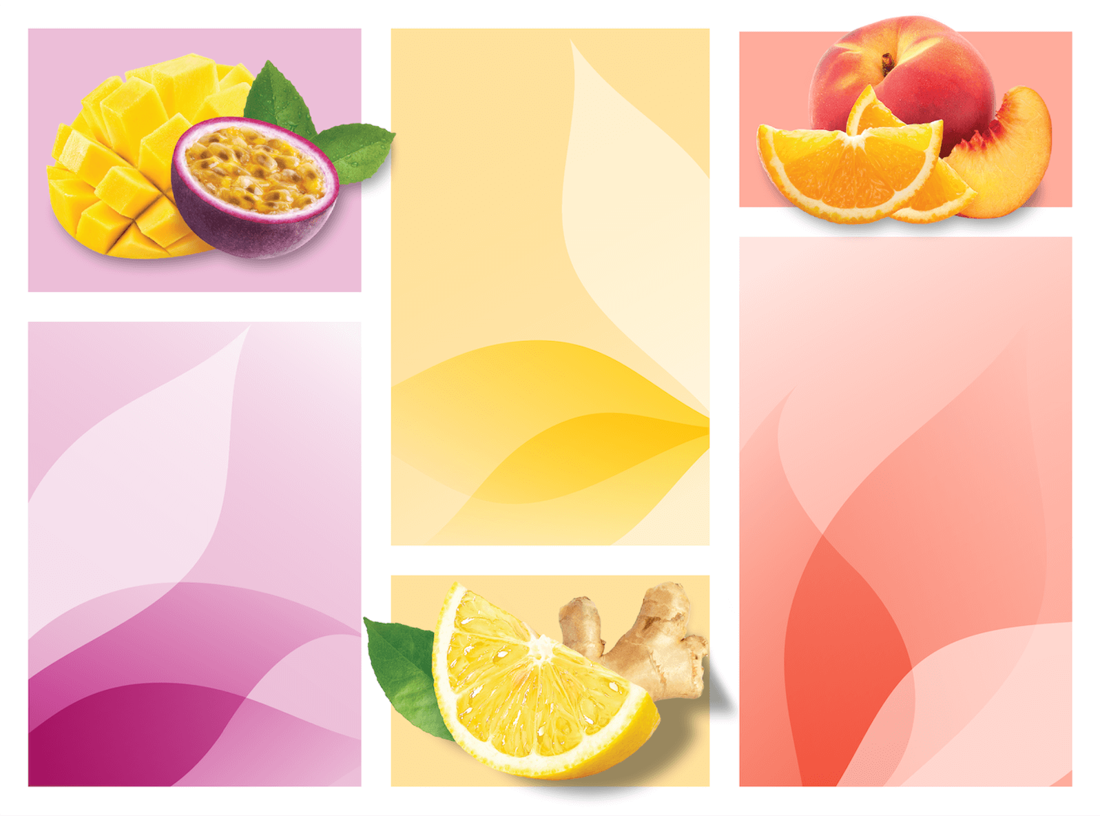 Tetley herbal flavor grid