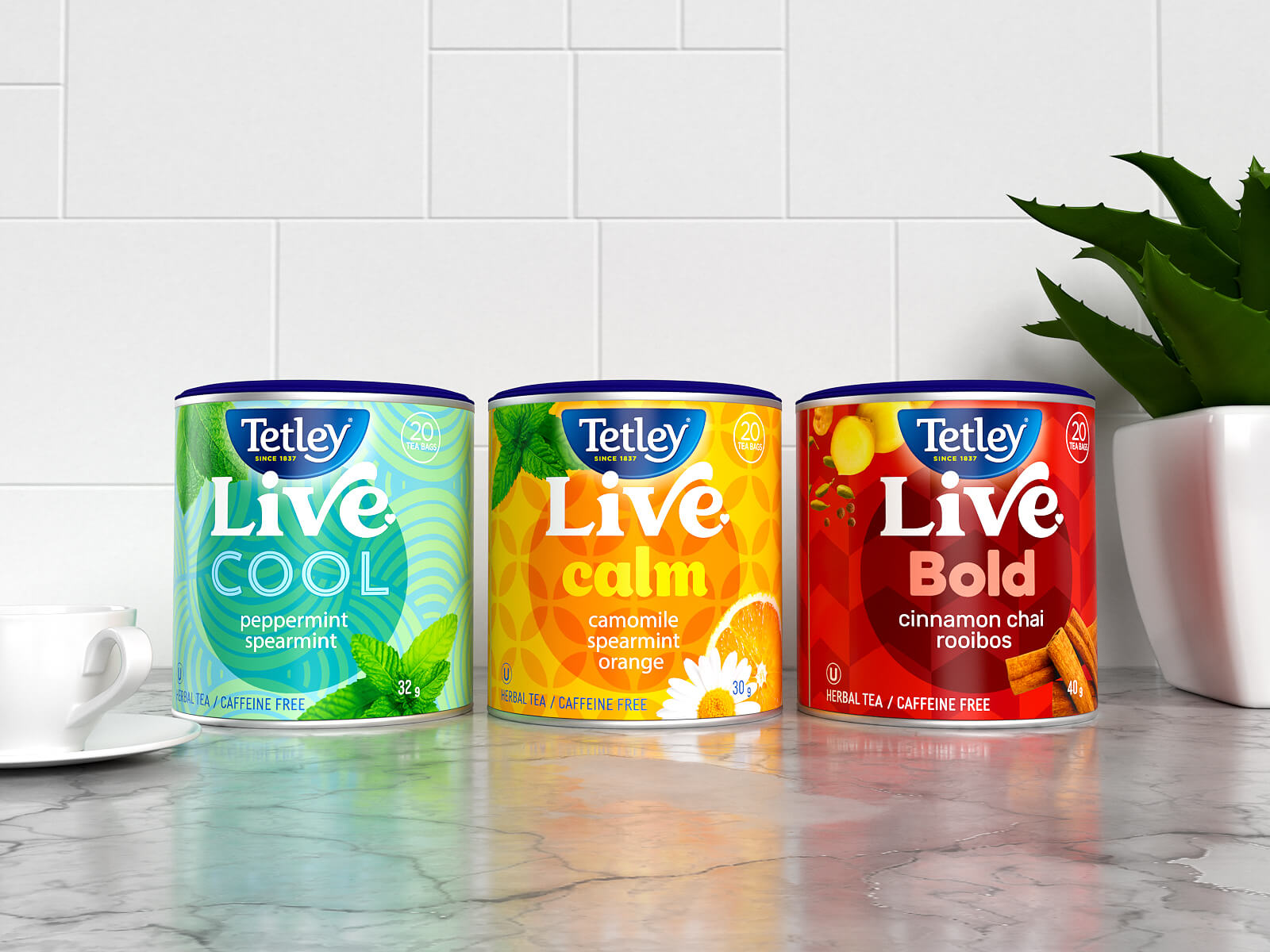 Tetley Live product shot