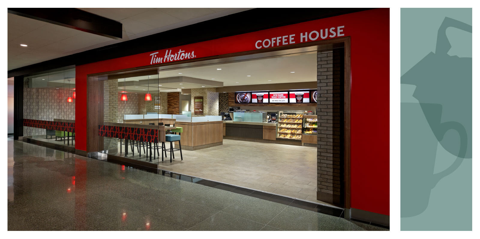 Tim Horton’s interior