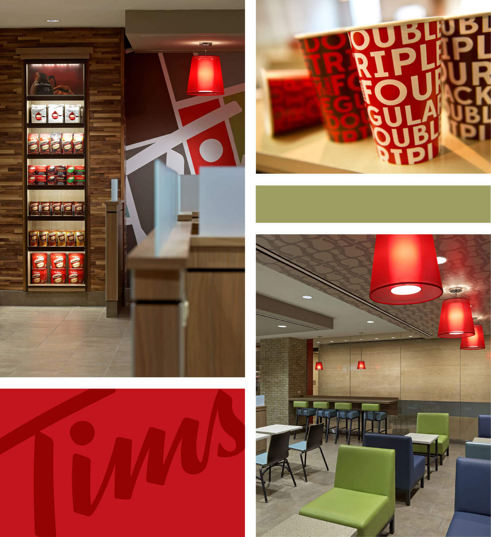 Tim Horton’s seating