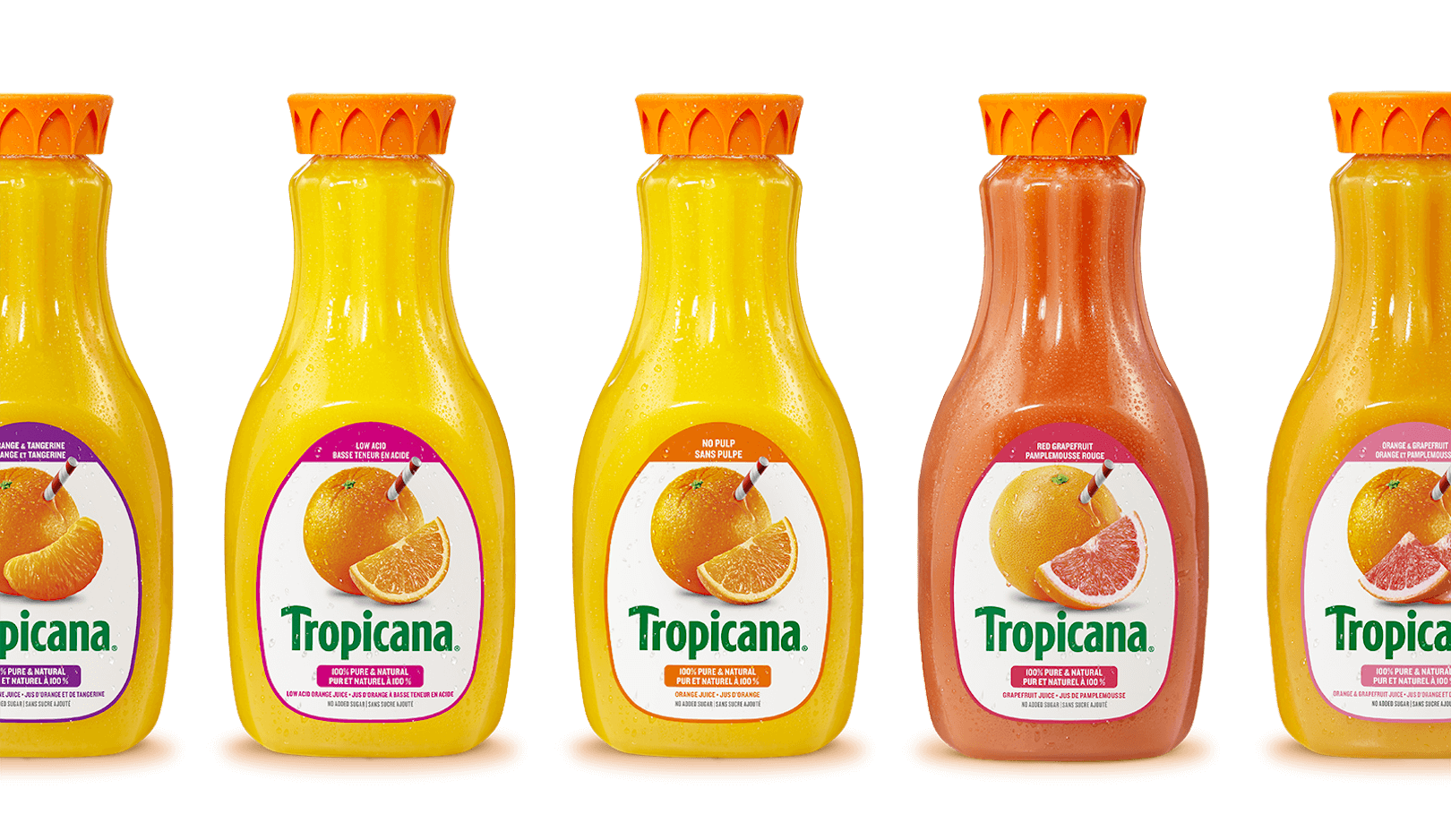Tropicana bottle line-up