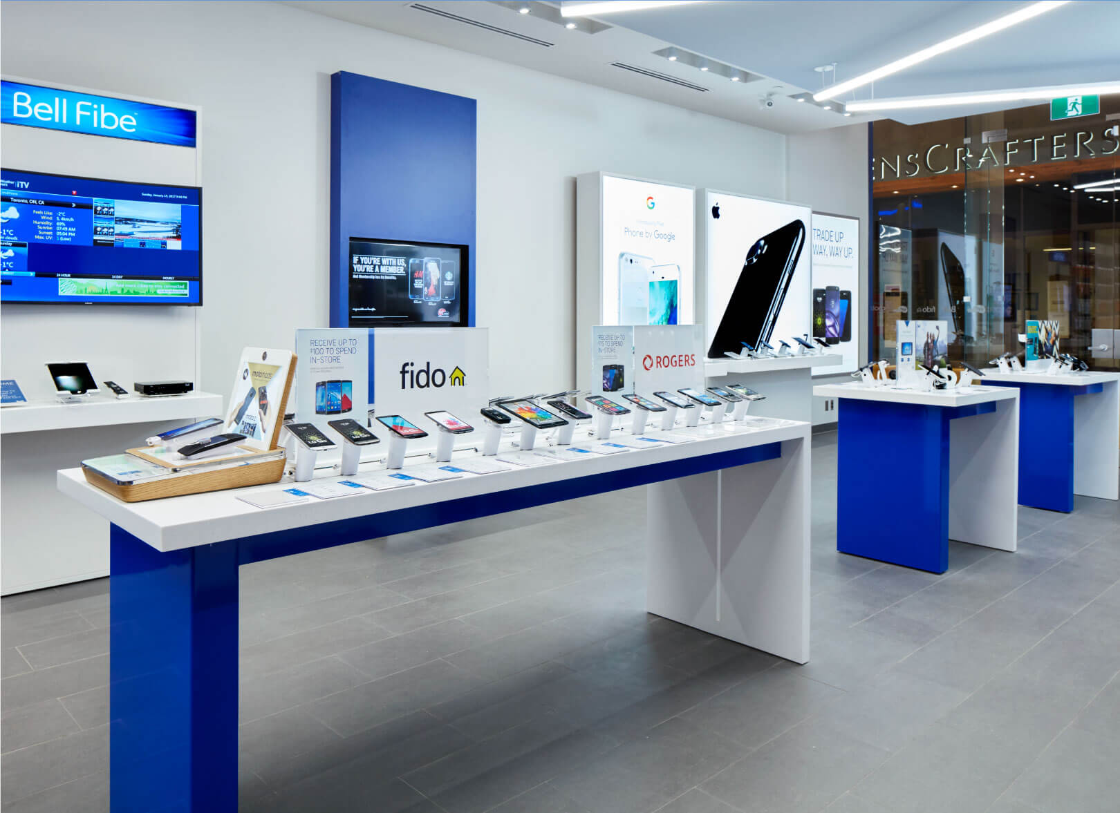 Wireless Wave discovery aisle