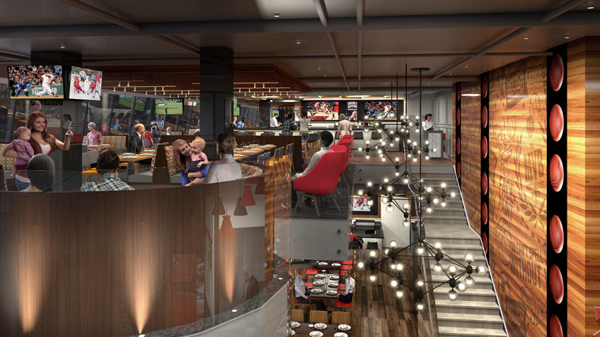 Boston Pizza's new restaurant bar concept