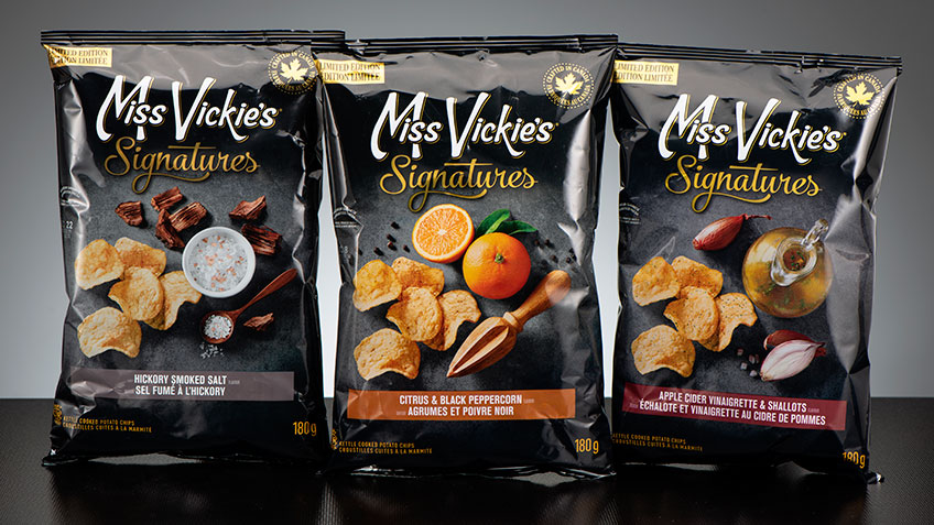 New Miss Vickie's Signatures come in three flavours