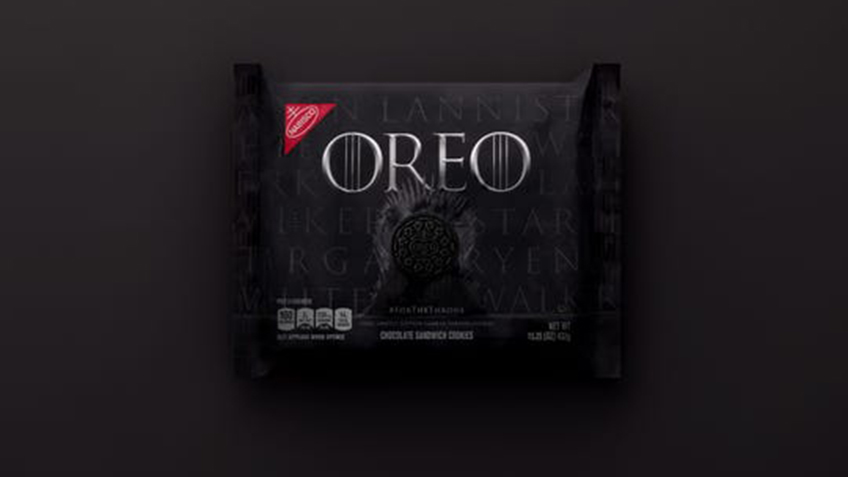 Oreo and Game of Thrones Limited Edition Packaging