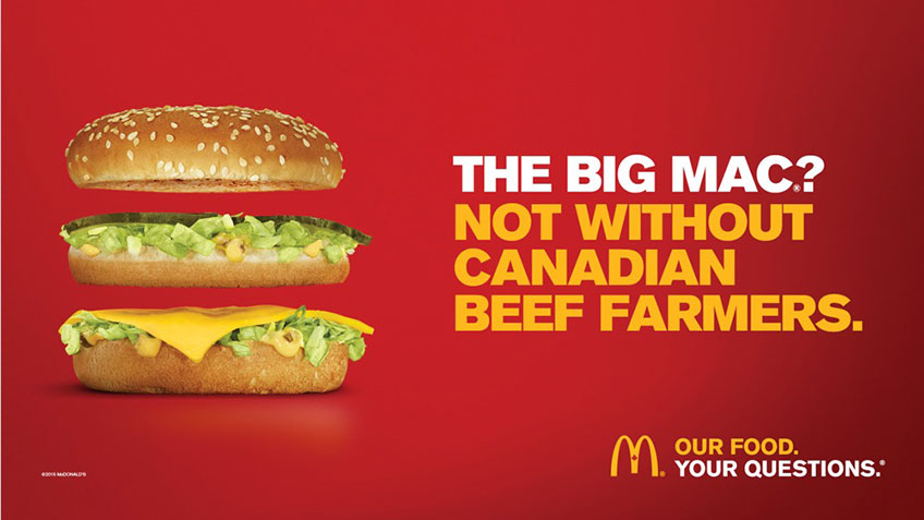 Big Mac Advertisement