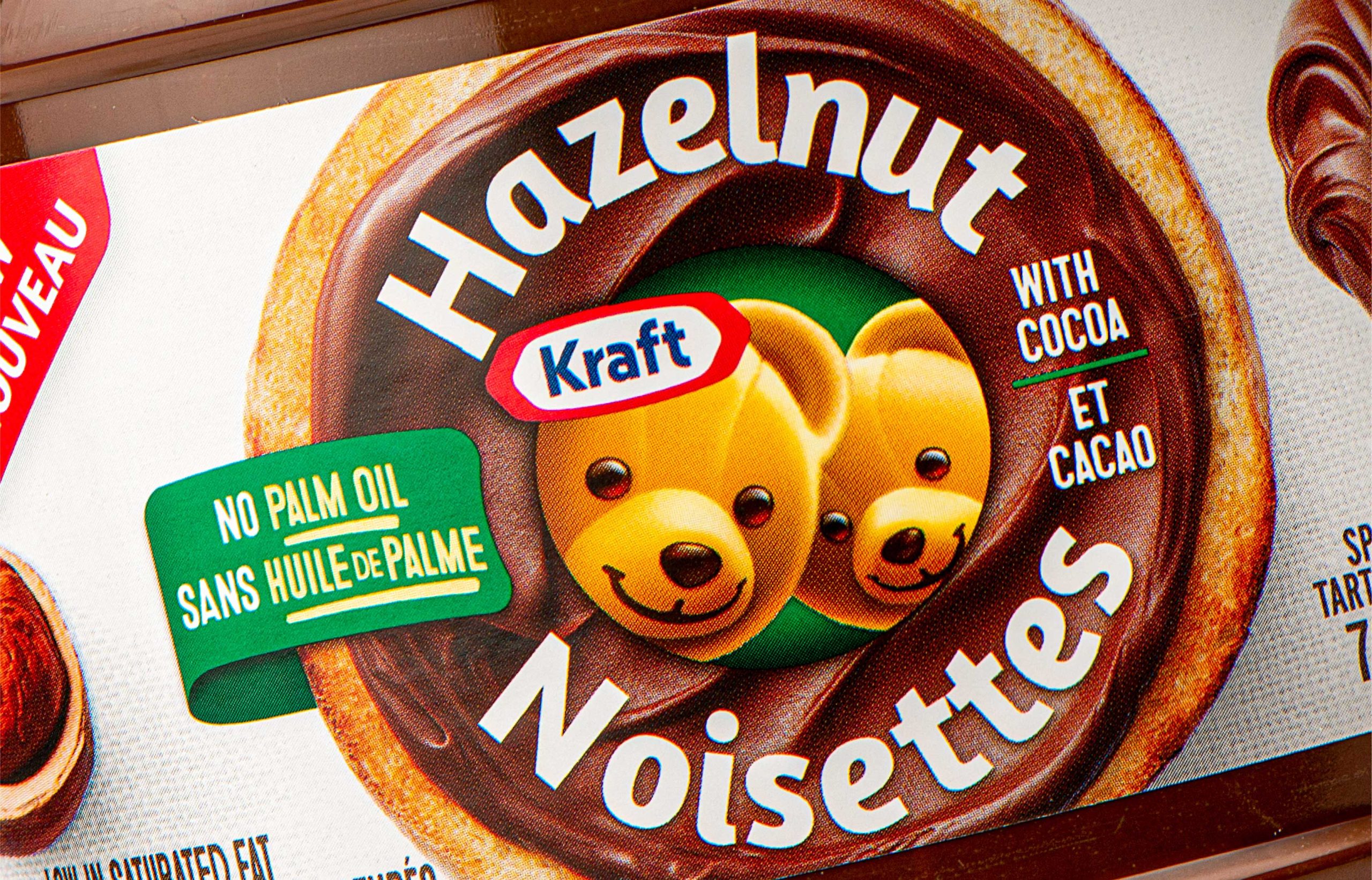 Kraft Hazelnut Spread SLD