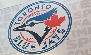 jays logo wall