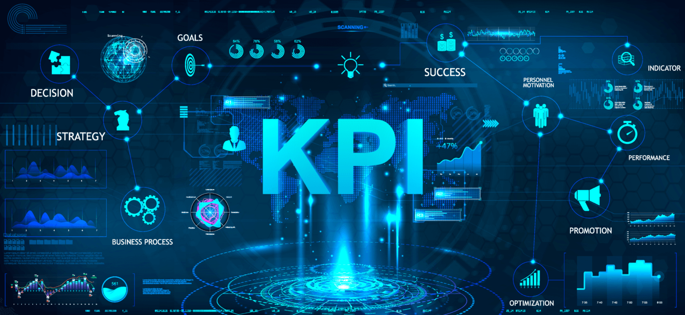 KPI digital graphic