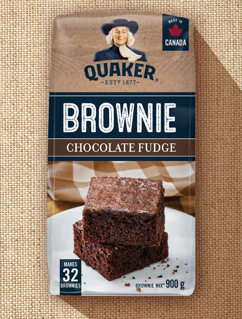 Quaker chocolate fudge brownie mix