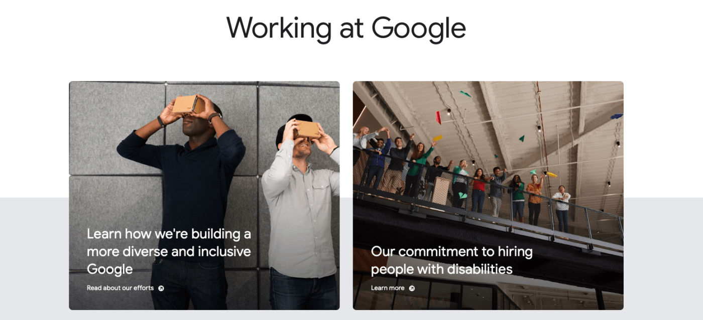 Working at Google