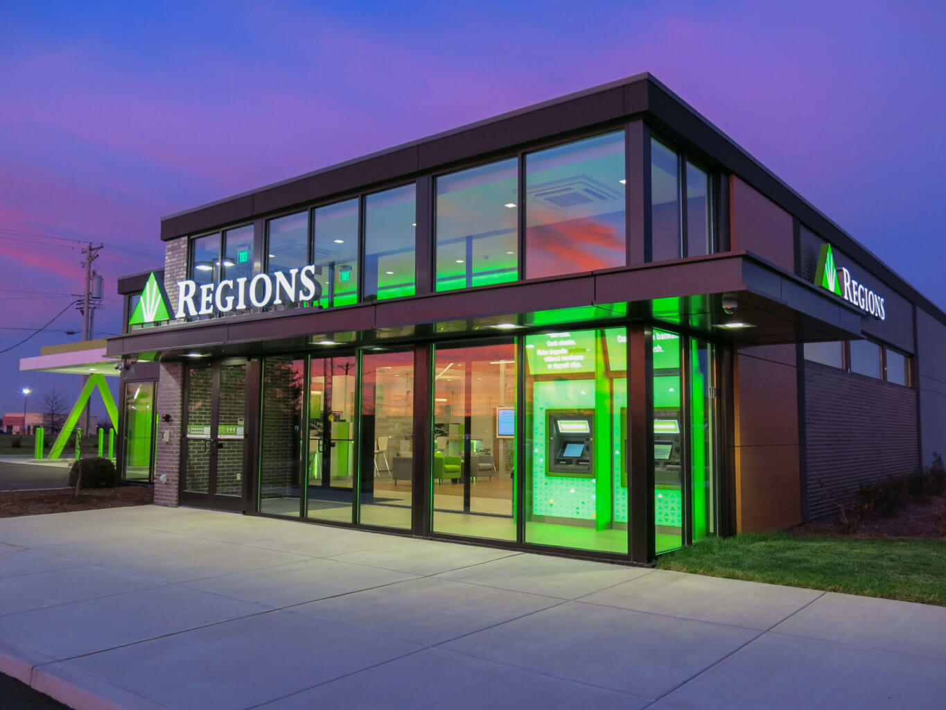 SLD Designed Regions Bank Exterior