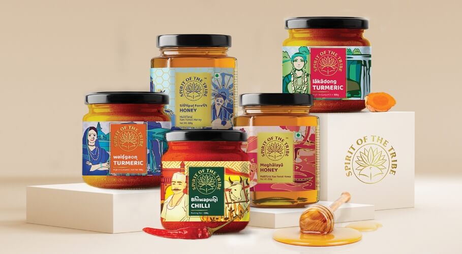 IndiDesign honey and spice products